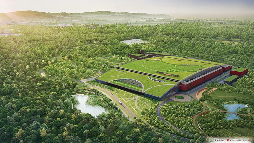 IIM-1 (Innovative Integration for Manufacturing) facility exterior in Bibi, Chitose, Hokkaido