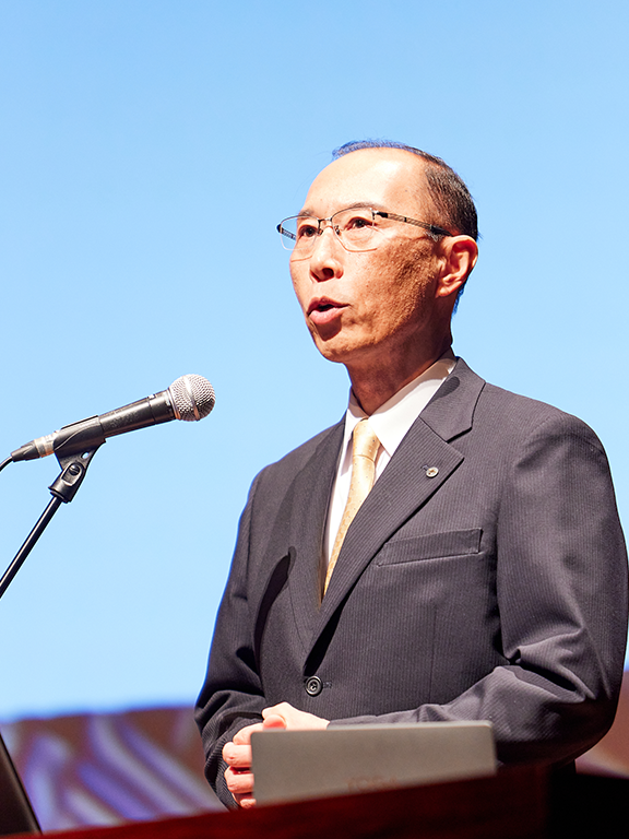 横田隆一氏 千歳市長